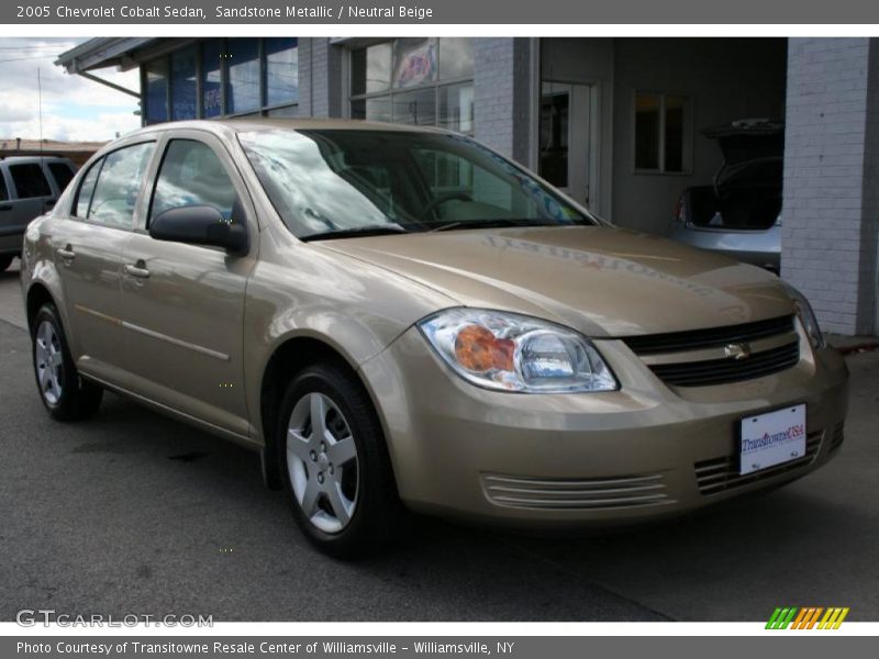 Sandstone Metallic / Neutral Beige 2005 Chevrolet Cobalt Sedan