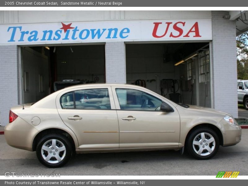 Sandstone Metallic / Neutral Beige 2005 Chevrolet Cobalt Sedan