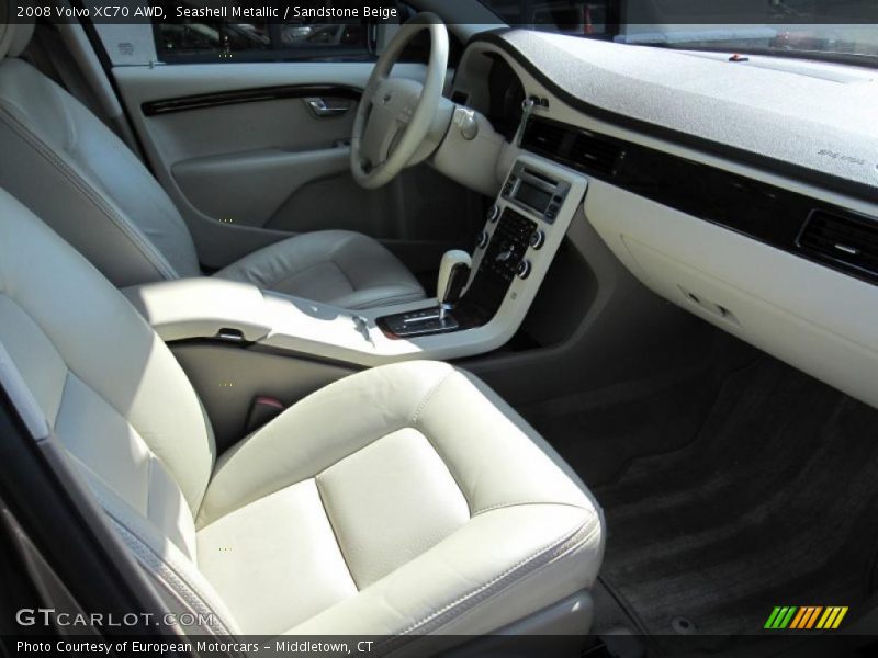 Seashell Metallic / Sandstone Beige 2008 Volvo XC70 AWD