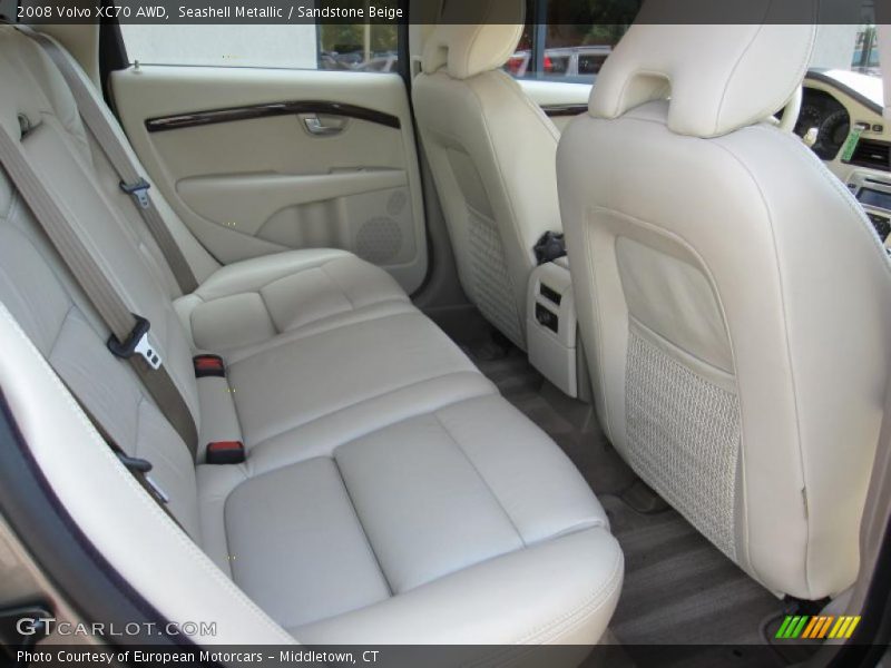 Seashell Metallic / Sandstone Beige 2008 Volvo XC70 AWD