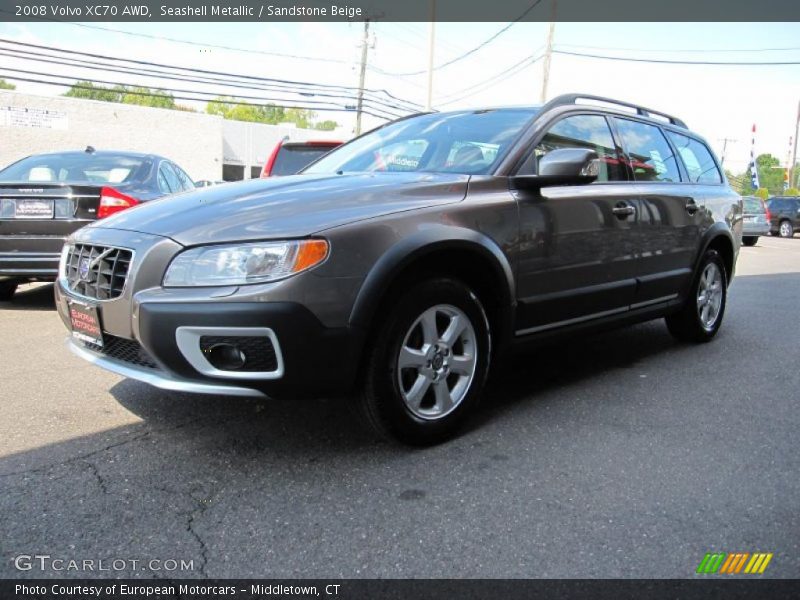Seashell Metallic / Sandstone Beige 2008 Volvo XC70 AWD