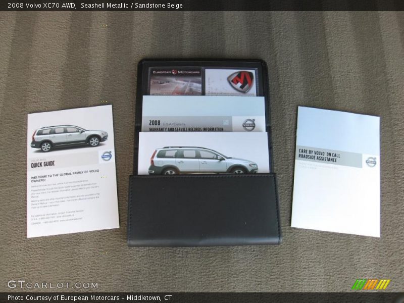 Seashell Metallic / Sandstone Beige 2008 Volvo XC70 AWD