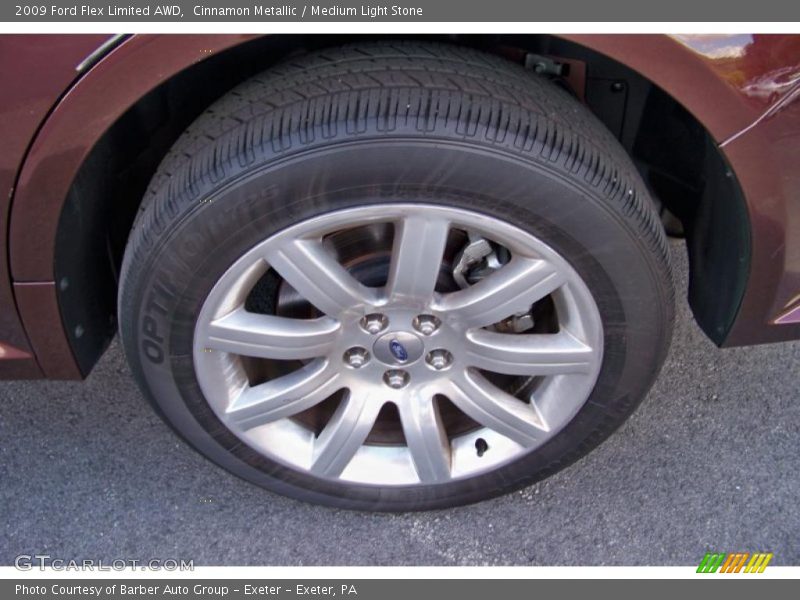 Cinnamon Metallic / Medium Light Stone 2009 Ford Flex Limited AWD