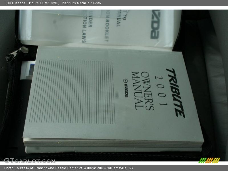 Platinum Metallic / Gray 2001 Mazda Tribute LX V6 4WD