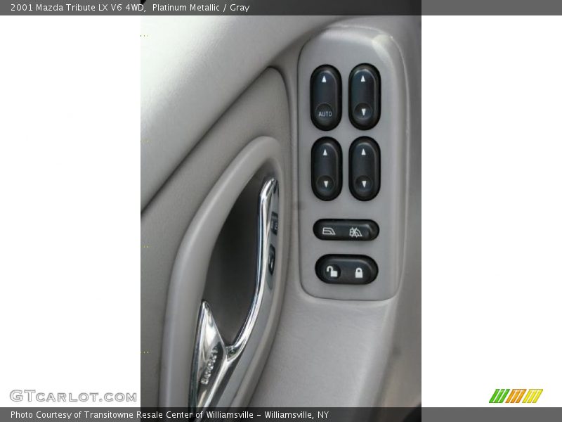Platinum Metallic / Gray 2001 Mazda Tribute LX V6 4WD