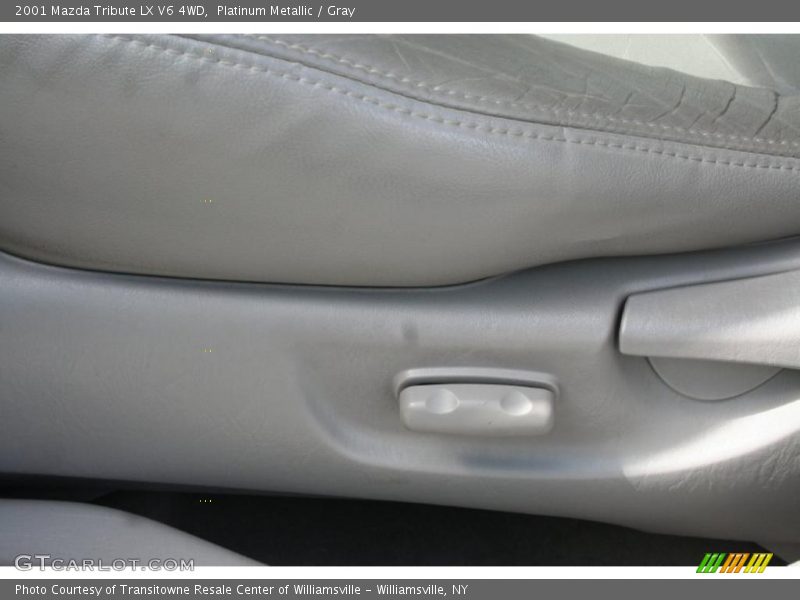Platinum Metallic / Gray 2001 Mazda Tribute LX V6 4WD