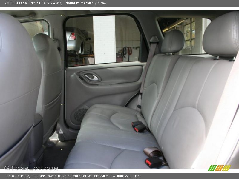 Platinum Metallic / Gray 2001 Mazda Tribute LX V6 4WD