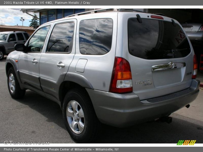 Platinum Metallic / Gray 2001 Mazda Tribute LX V6 4WD