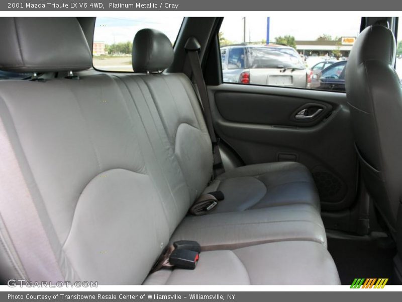Platinum Metallic / Gray 2001 Mazda Tribute LX V6 4WD