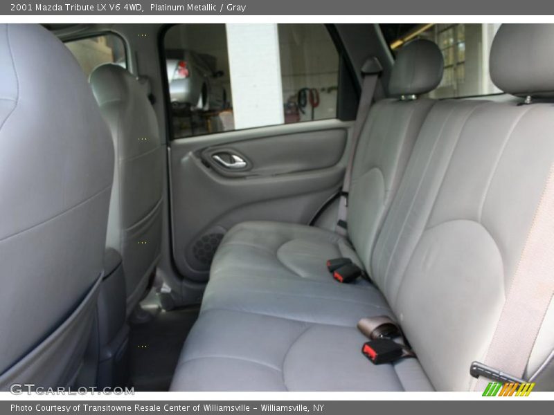 Platinum Metallic / Gray 2001 Mazda Tribute LX V6 4WD