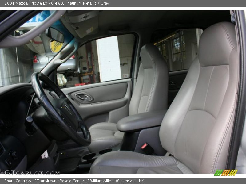 Platinum Metallic / Gray 2001 Mazda Tribute LX V6 4WD