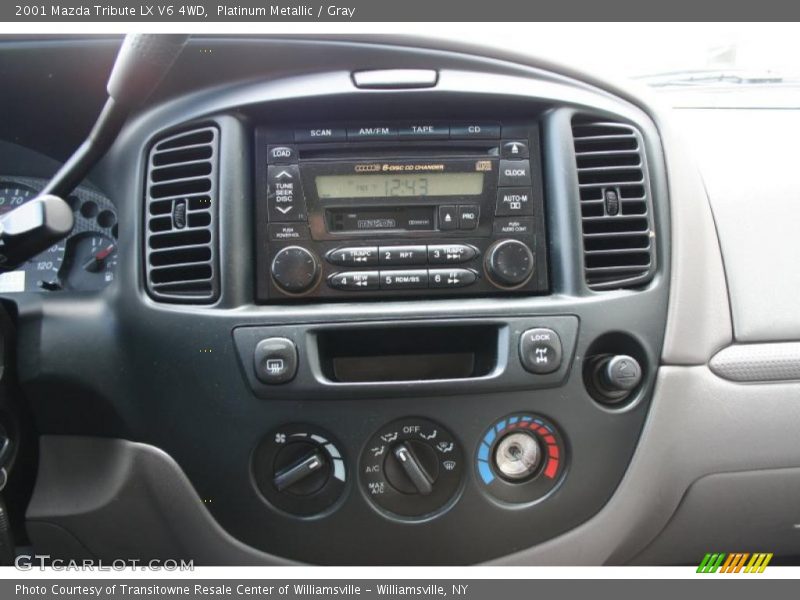 Platinum Metallic / Gray 2001 Mazda Tribute LX V6 4WD