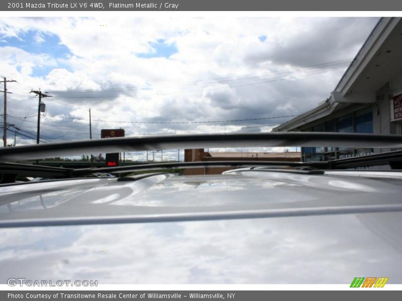 Platinum Metallic / Gray 2001 Mazda Tribute LX V6 4WD