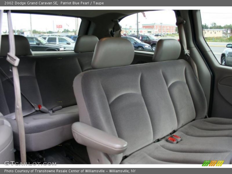 Patriot Blue Pearl / Taupe 2002 Dodge Grand Caravan SE