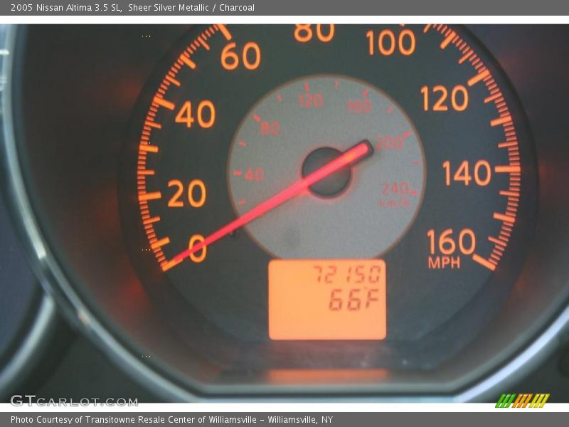Sheer Silver Metallic / Charcoal 2005 Nissan Altima 3.5 SL