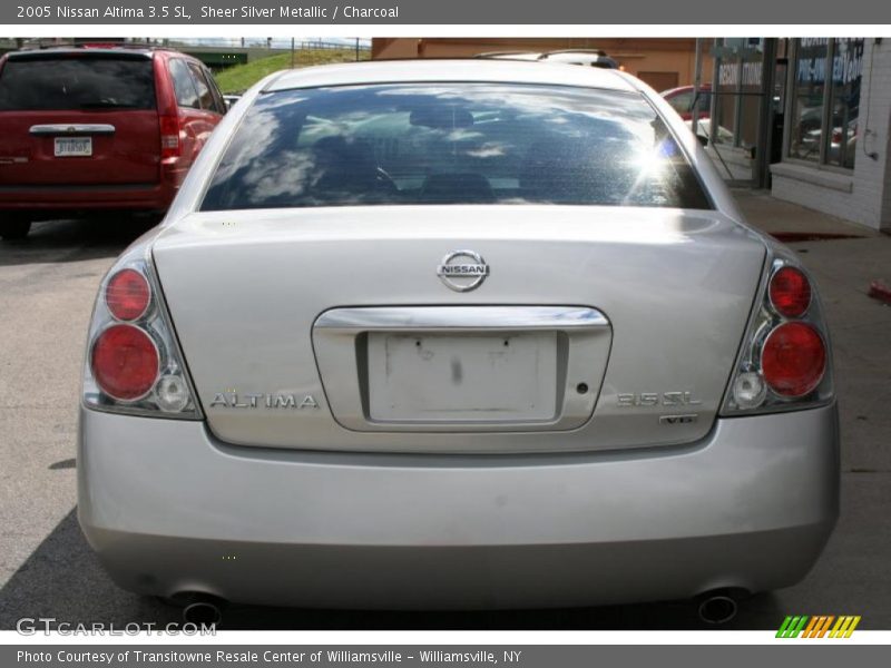 Sheer Silver Metallic / Charcoal 2005 Nissan Altima 3.5 SL