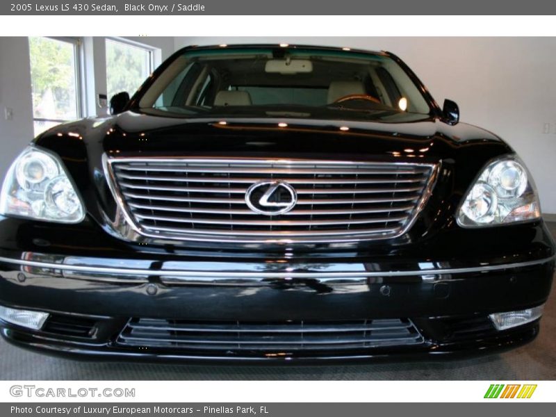 Black Onyx / Saddle 2005 Lexus LS 430 Sedan