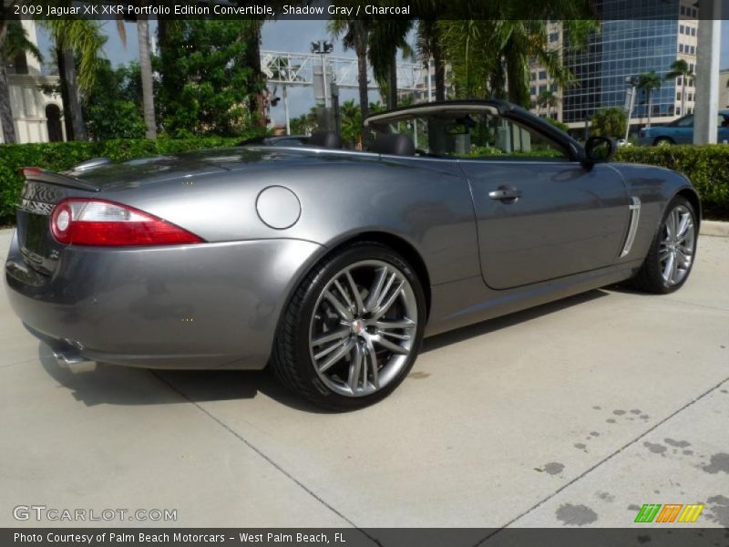 Shadow Gray / Charcoal 2009 Jaguar XK XKR Portfolio Edition Convertible