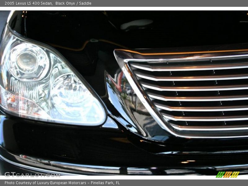 Black Onyx / Saddle 2005 Lexus LS 430 Sedan