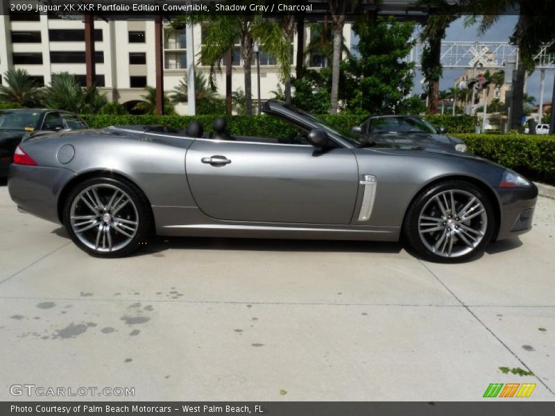 Shadow Gray / Charcoal 2009 Jaguar XK XKR Portfolio Edition Convertible
