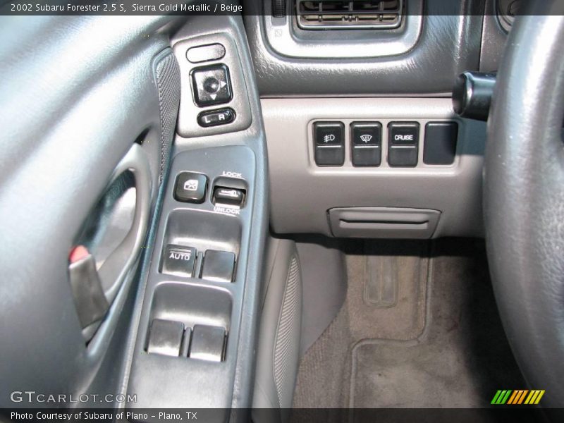 Sierra Gold Metallic / Beige 2002 Subaru Forester 2.5 S