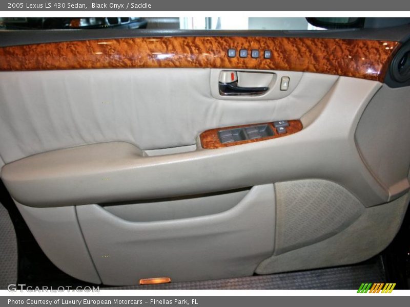 Black Onyx / Saddle 2005 Lexus LS 430 Sedan