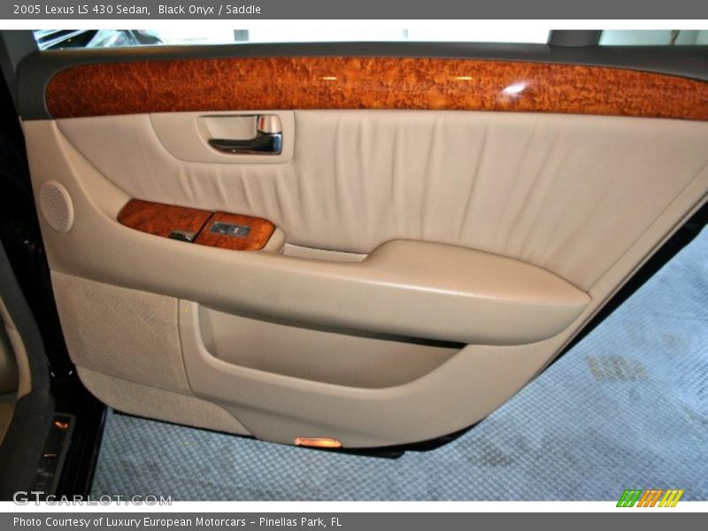 Black Onyx / Saddle 2005 Lexus LS 430 Sedan