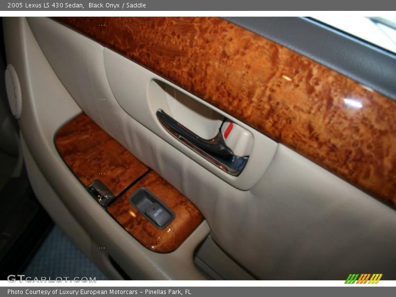 Black Onyx / Saddle 2005 Lexus LS 430 Sedan