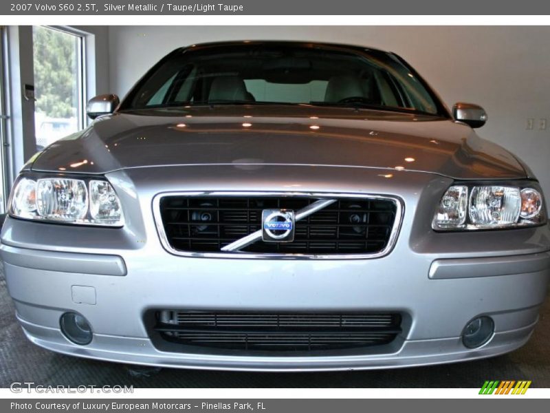Silver Metallic / Taupe/Light Taupe 2007 Volvo S60 2.5T
