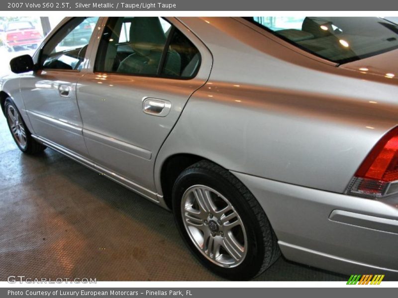 Silver Metallic / Taupe/Light Taupe 2007 Volvo S60 2.5T