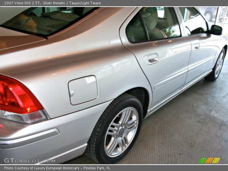 Silver Metallic / Taupe/Light Taupe 2007 Volvo S60 2.5T