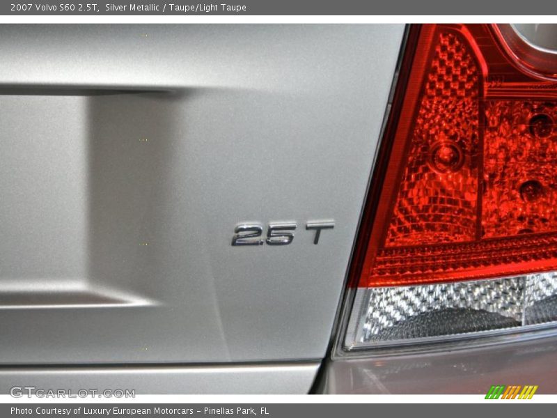 Silver Metallic / Taupe/Light Taupe 2007 Volvo S60 2.5T