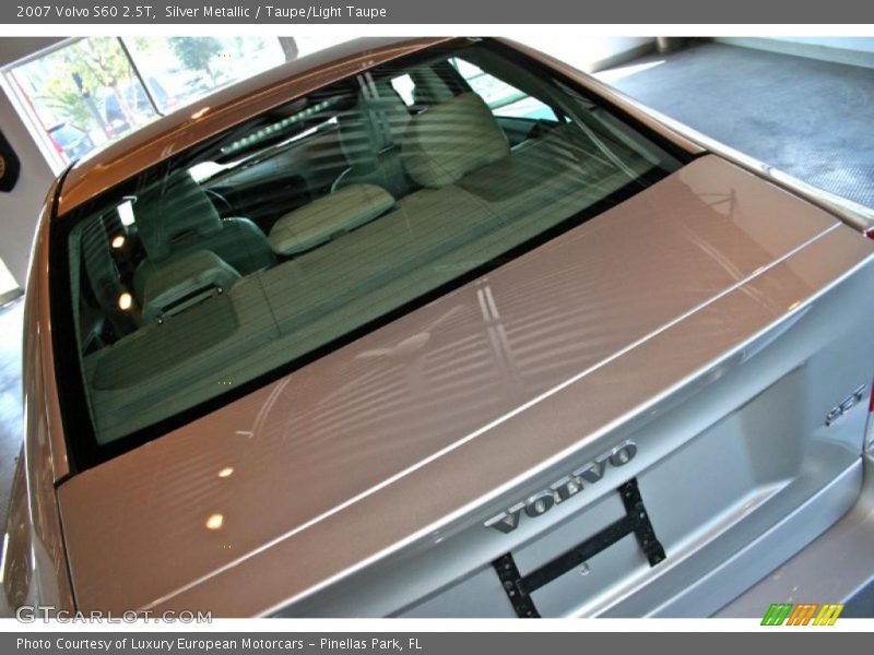 Silver Metallic / Taupe/Light Taupe 2007 Volvo S60 2.5T