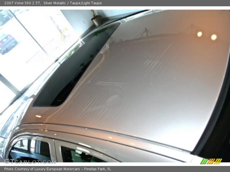 Silver Metallic / Taupe/Light Taupe 2007 Volvo S60 2.5T