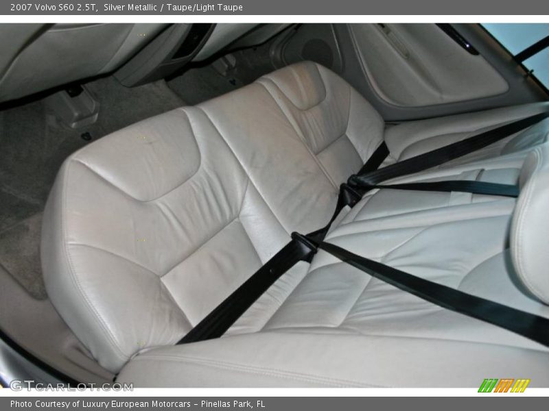 Silver Metallic / Taupe/Light Taupe 2007 Volvo S60 2.5T