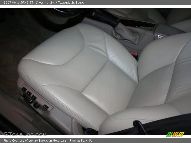 Silver Metallic / Taupe/Light Taupe 2007 Volvo S60 2.5T