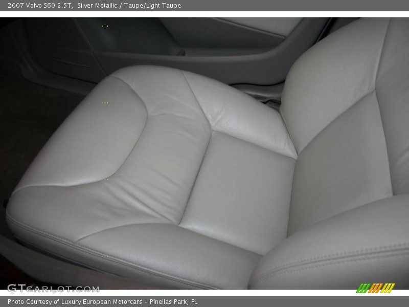 Silver Metallic / Taupe/Light Taupe 2007 Volvo S60 2.5T