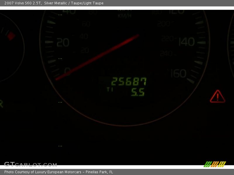 Silver Metallic / Taupe/Light Taupe 2007 Volvo S60 2.5T