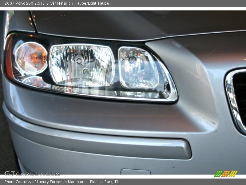 Silver Metallic / Taupe/Light Taupe 2007 Volvo S60 2.5T