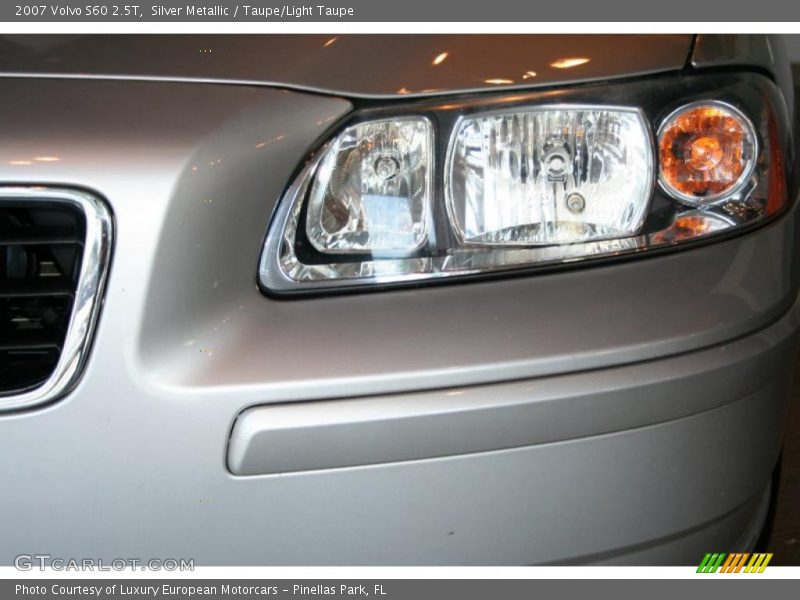 Silver Metallic / Taupe/Light Taupe 2007 Volvo S60 2.5T