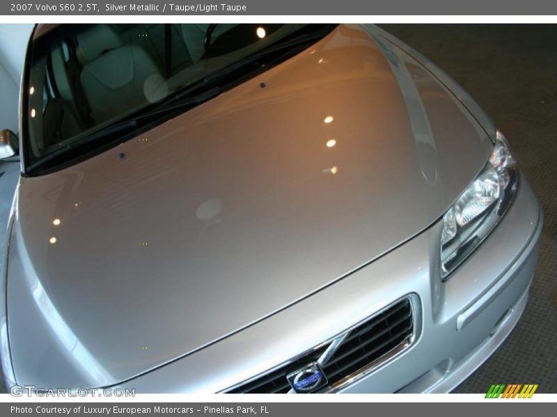 Silver Metallic / Taupe/Light Taupe 2007 Volvo S60 2.5T