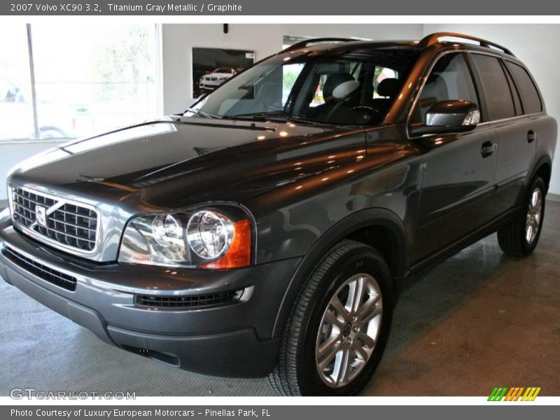 Titanium Gray Metallic / Graphite 2007 Volvo XC90 3.2