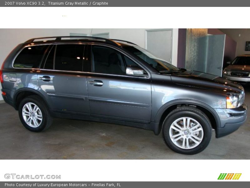 Titanium Gray Metallic / Graphite 2007 Volvo XC90 3.2