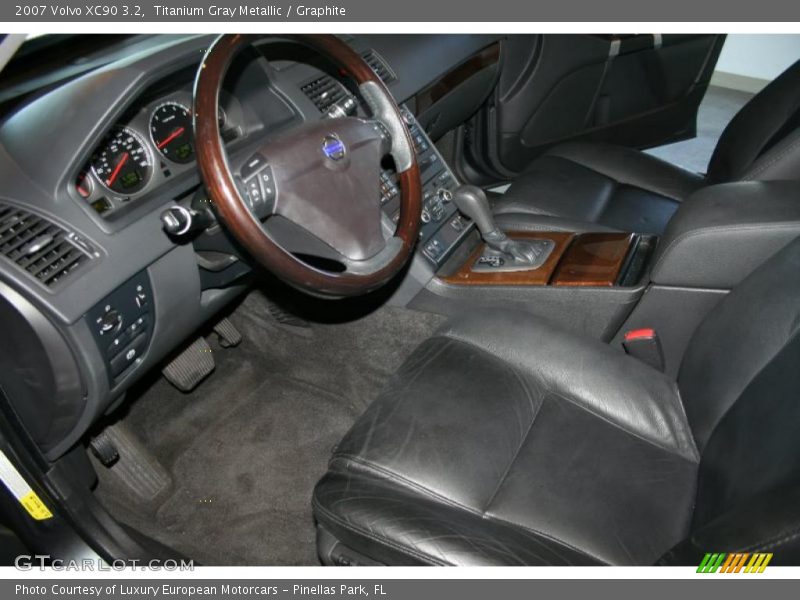 Titanium Gray Metallic / Graphite 2007 Volvo XC90 3.2