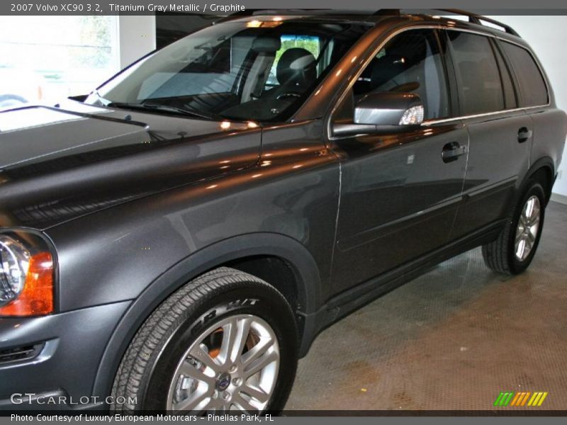 Titanium Gray Metallic / Graphite 2007 Volvo XC90 3.2