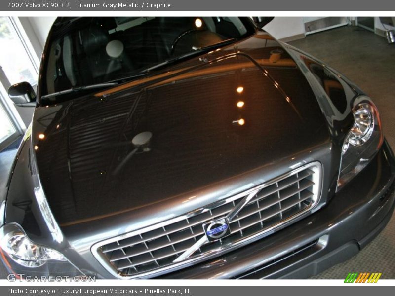 Titanium Gray Metallic / Graphite 2007 Volvo XC90 3.2