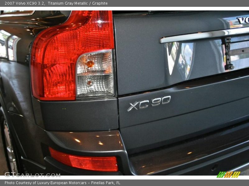 Titanium Gray Metallic / Graphite 2007 Volvo XC90 3.2