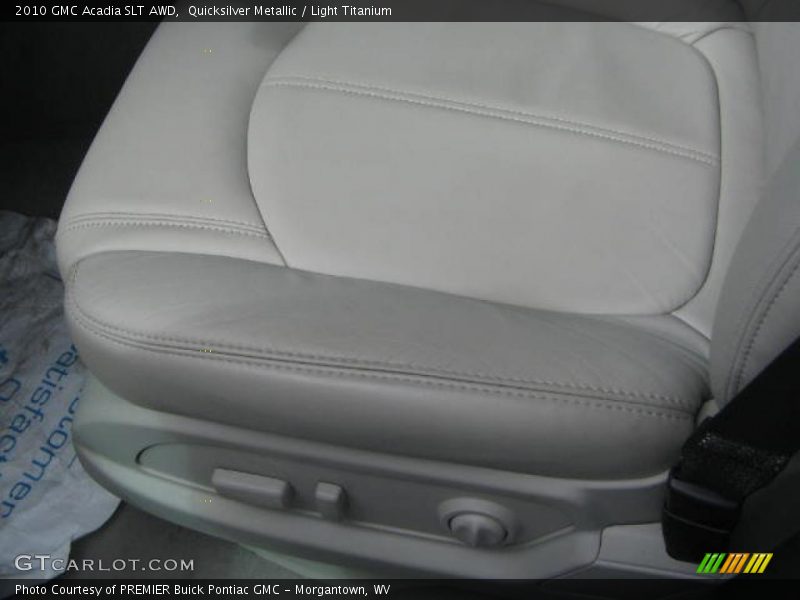 Quicksilver Metallic / Light Titanium 2010 GMC Acadia SLT AWD