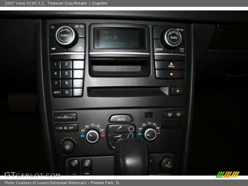Titanium Gray Metallic / Graphite 2007 Volvo XC90 3.2