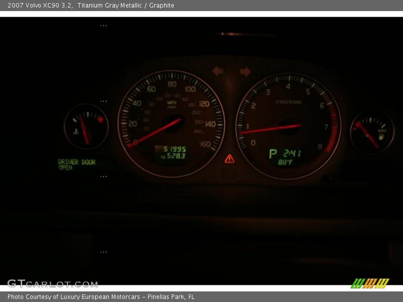 Titanium Gray Metallic / Graphite 2007 Volvo XC90 3.2